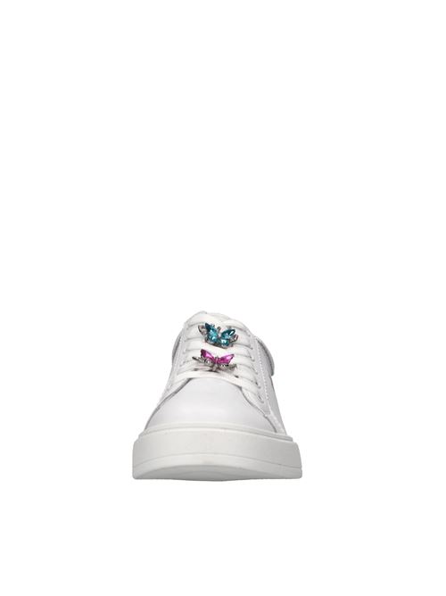 Sneakers in pelle GAELLE | GS0055L PRETTYBIANCO-FUXIA
